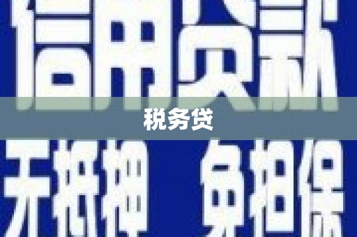 喀喇沁旗税务贷