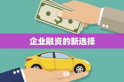 喀喇沁旗企业融资的新选择