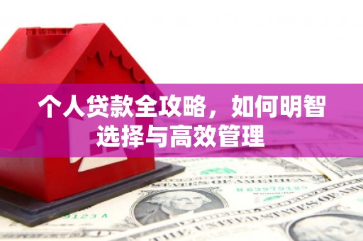 喀喇沁旗个人贷款全攻略，如何明智选择与高效管理