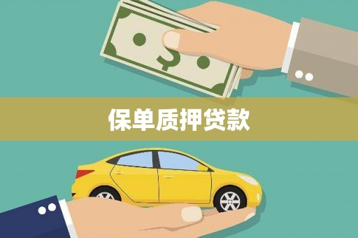 喀喇沁旗保单质押贷款