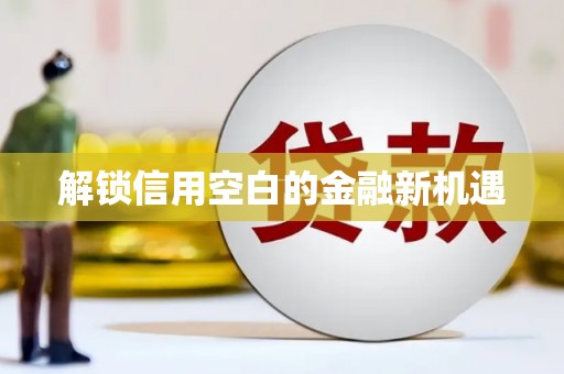 喀喇沁旗解锁信用空白的金融新机遇